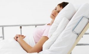 Do I have to be bed-ridden for long after prolapse operation?