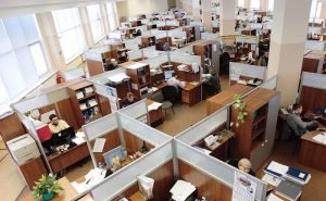 How can ionizers be helpful in an office?