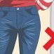 What kind of clothes should I wear to avoid itching?